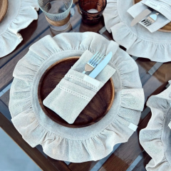 Bej Keten Kaşıklık