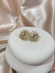 Gold Eye Küpe