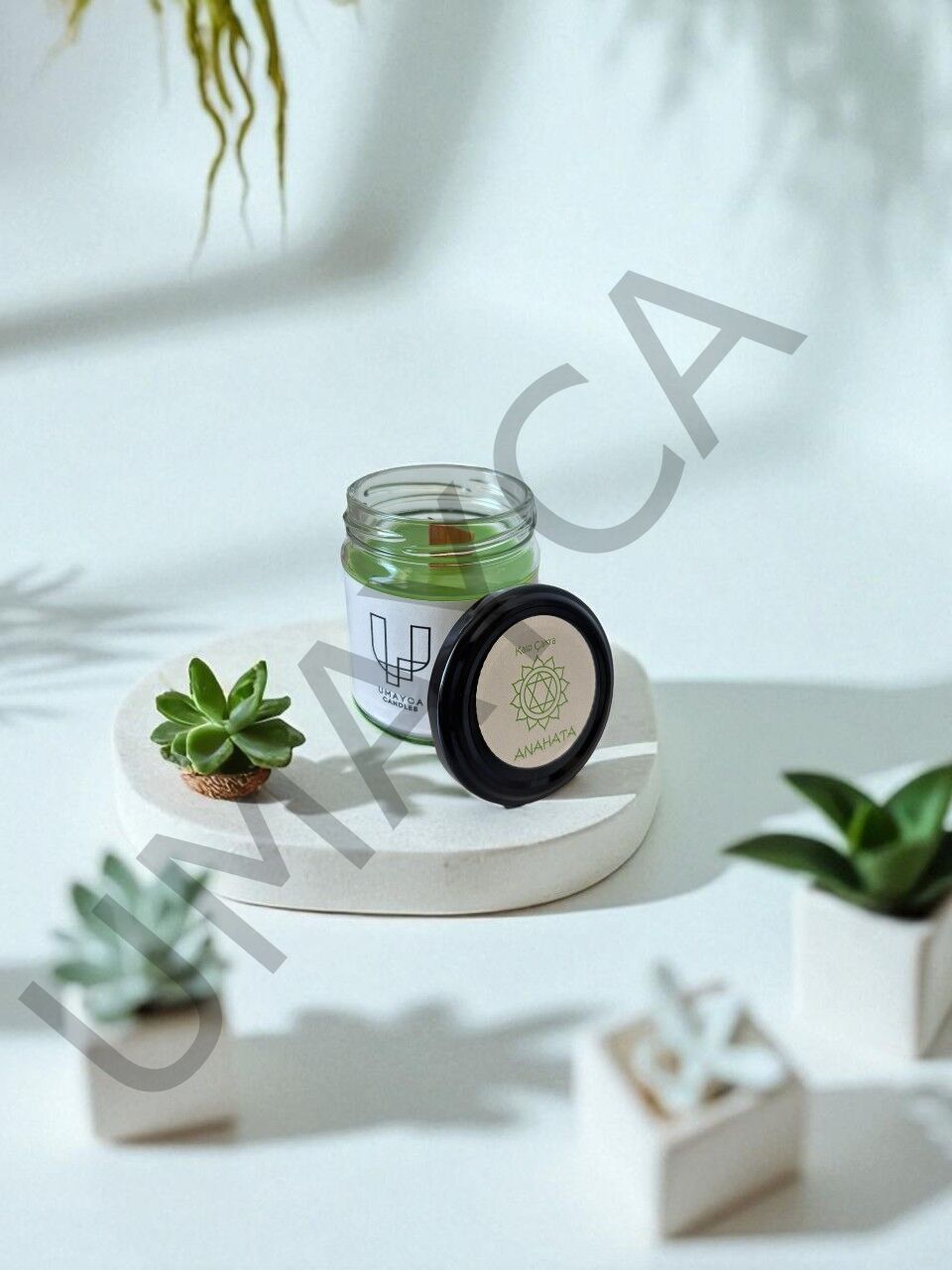Kalp Çakra Dengeleme Mumu
