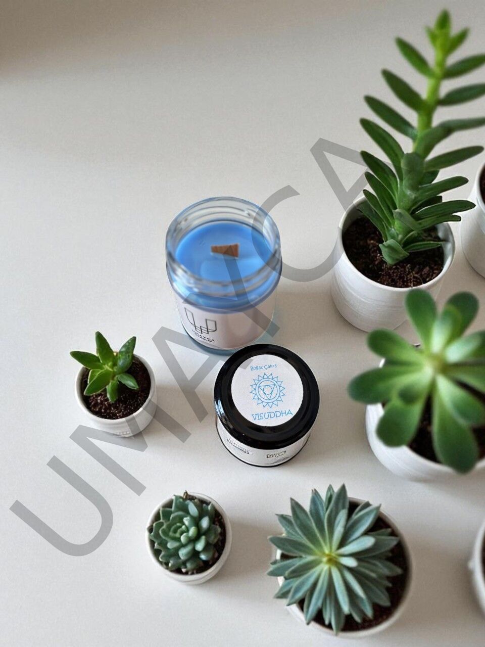 Boğaz Çakra Dengeleme Mumu