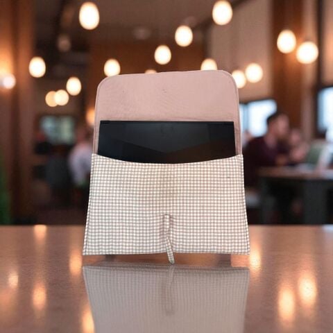 Pembe Pötikareli Laptop Çantası