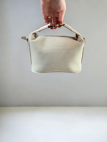 Gold Kilit Aksesuarlı El ve Omuz Çantası