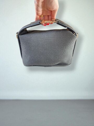 Gold Kilit Aksesuarlı El ve Omuz Çantası