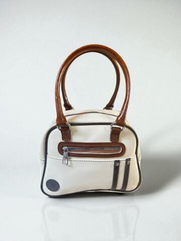 Retro Renk Bloklu El ve Omuz Çantası