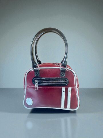 Retro Renk Bloklu El ve Omuz Çantası