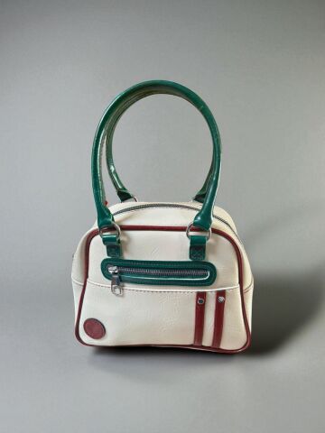 Retro Renk Bloklu El ve Omuz Çantası