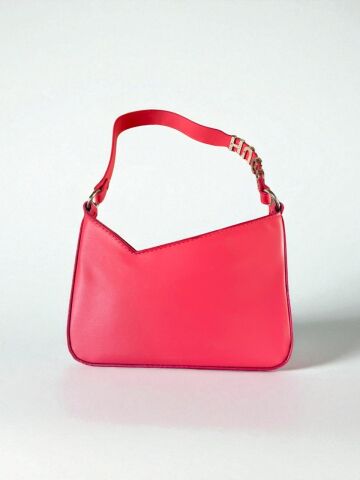 Asimetrik Gold Toka Askılı Çanta