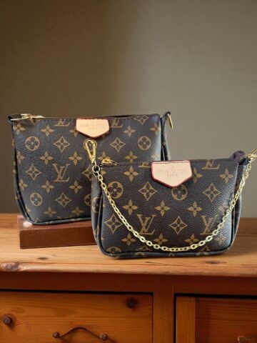 Gold Zincir Detaylı Multi Omuz Çantası