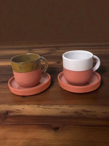 Kaolin Beyaz Kahve Fincanı