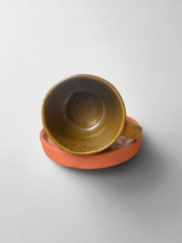 Kaolin Yeşil Kahve Fincanı