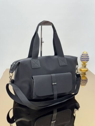 Önden Cepli Çift Kullanım Kadın Çanta