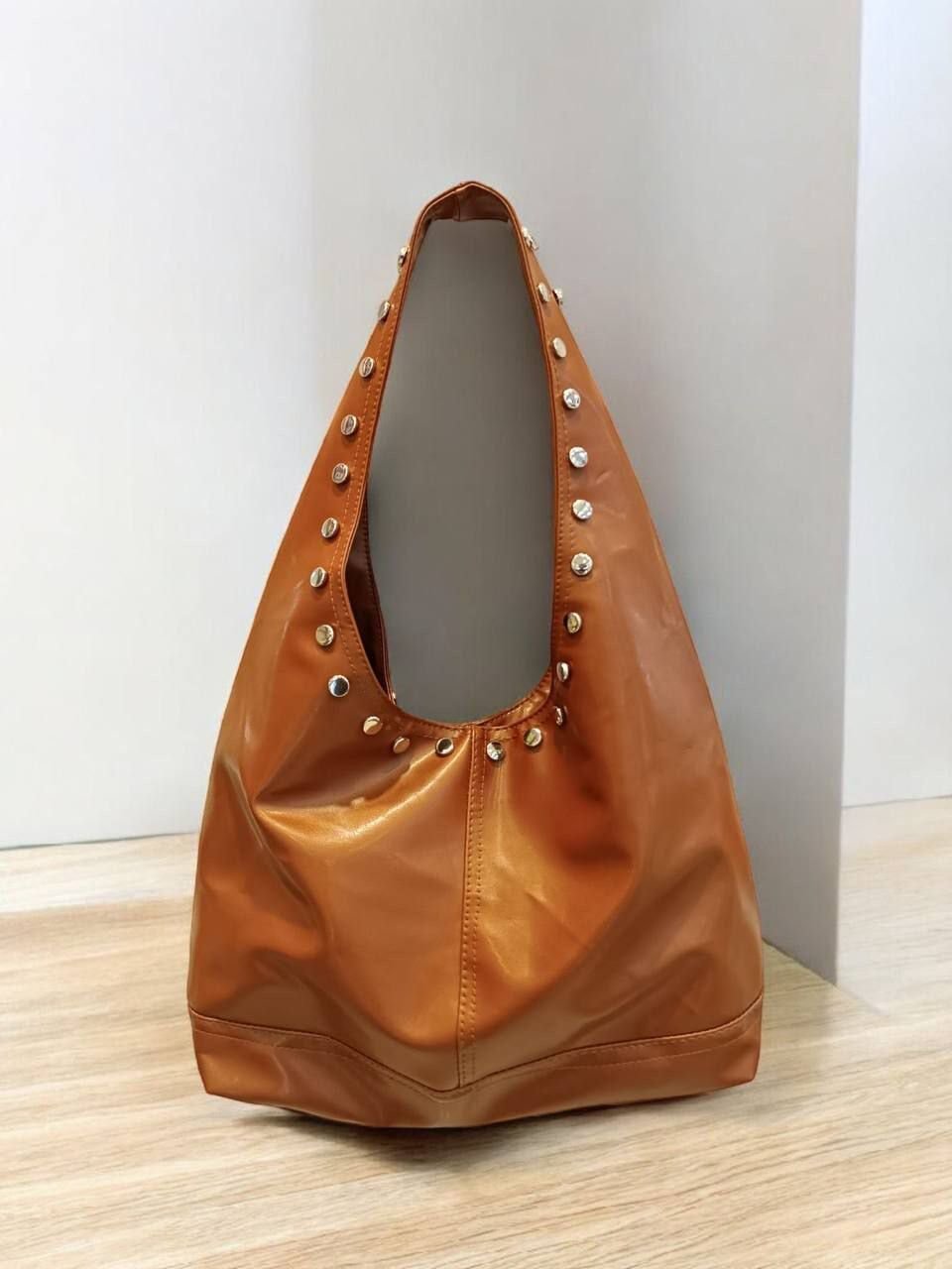 Zımbalı Omuz Çantası