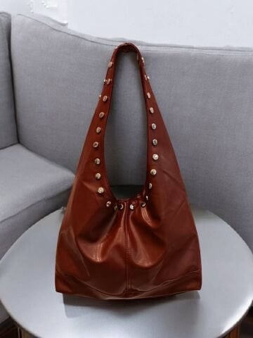 Zımbalı Omuz Çantası