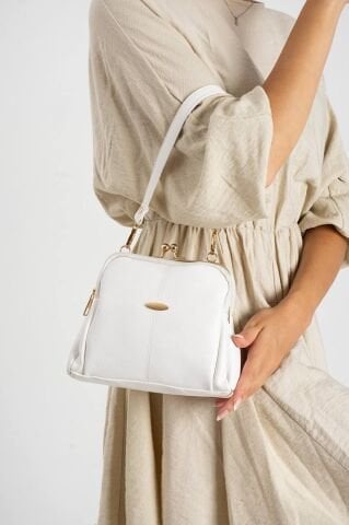 Retro Kapamalı Çapraz Çanta