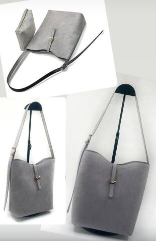 Süet Kemer Askılı Çanta