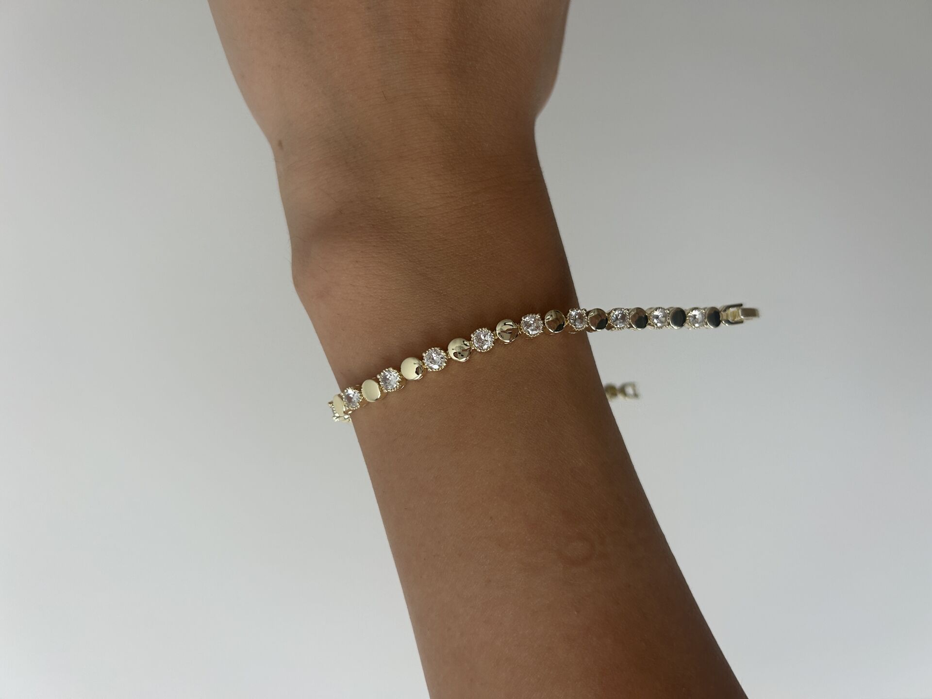 Hexagon Taşlı Bileklik