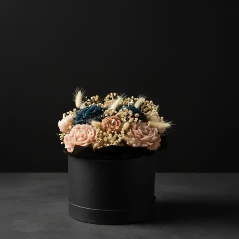 Umayca Candles El Yapımı Premium Kalpli Lale Buketi