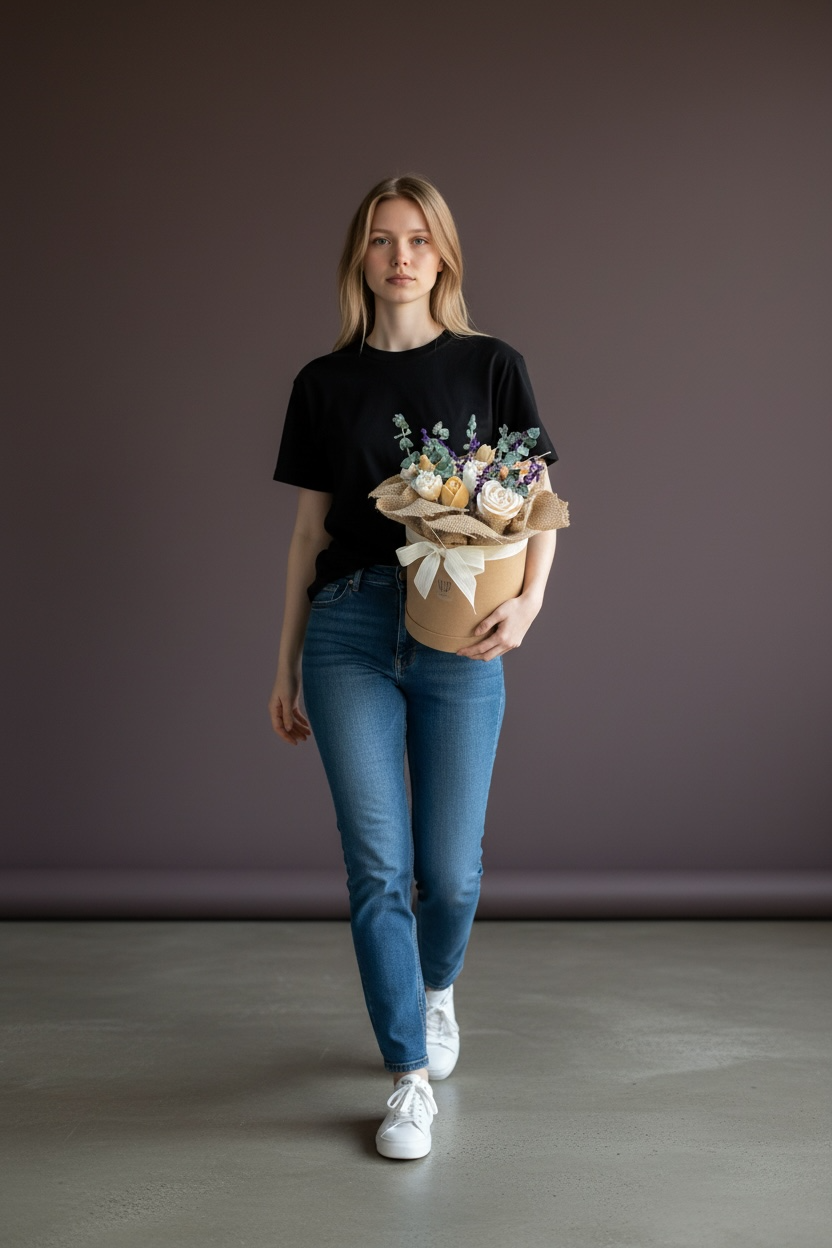 Solan çiçek buketlerinden sıkıldın mı?